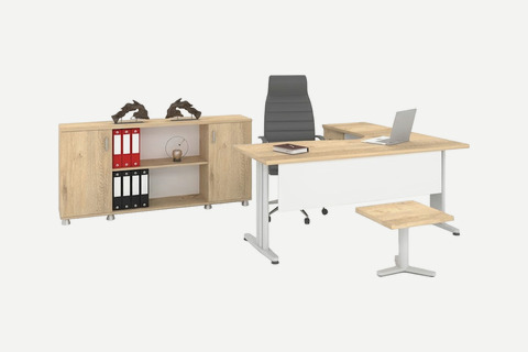 Smıth Etajerli Personel Takımı 140cm