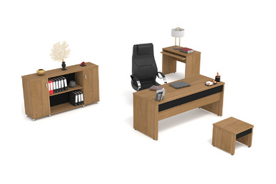 Theta Personel Takımı 120cm - küçük detay görsel 2 - Ofis Takımları