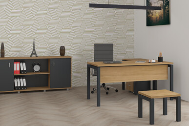 Upsilon Personel Takımı 120cm - Ofis Takımları