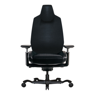 cardif siyah alüminyum ayak oyuncu koltuğu