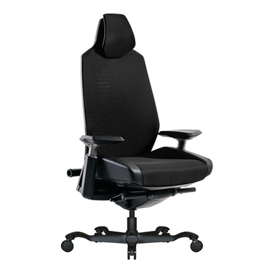 Cardif Siyah Alüminyum Ayak Oyuncu Koltuğu - küçük detay görsel 2 - Oyuncu Koltukları