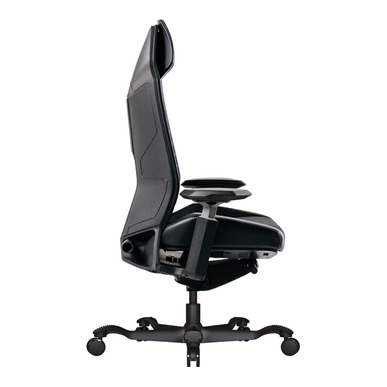 Cardif Siyah Alüminyum Ayak Oyuncu Koltuğu - küçük detay görsel 3 - Oyuncu Koltukları