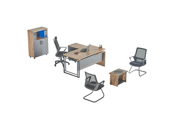 kong etajerli müdür takımı 160cm