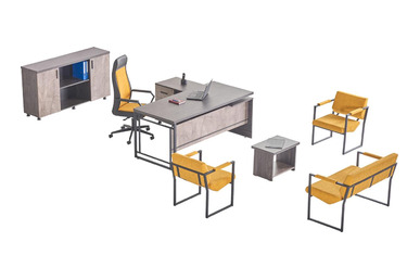 kong etajerli müdür takımı - küçük detay görsel 4