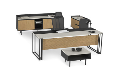 raden metal ayaklı ofis takımı 160cm