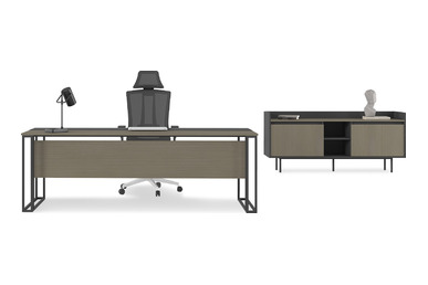 Raden Metal Ayaklı Yönetici Takımı 180cm - küçük detay görsel 2 - Personel Takımları