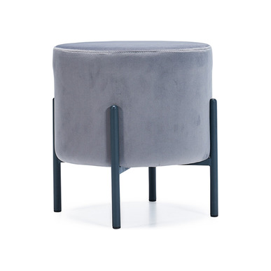 Breton Yuvarlak Boru Ayaklı Puf - küçük detay görsel 2 - Puflar