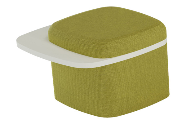 enga ahşap detaylı baklava puf