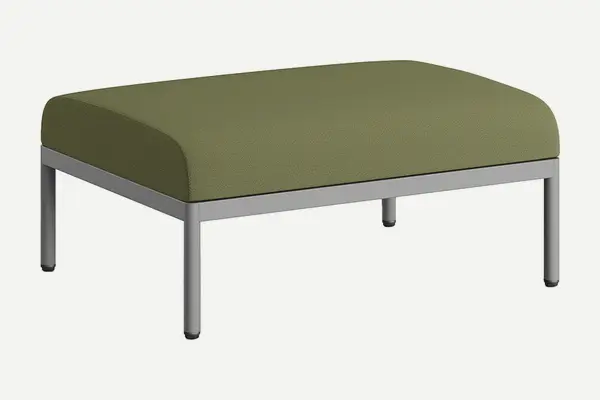 Jala Metal Ayaklı Puf 93cm