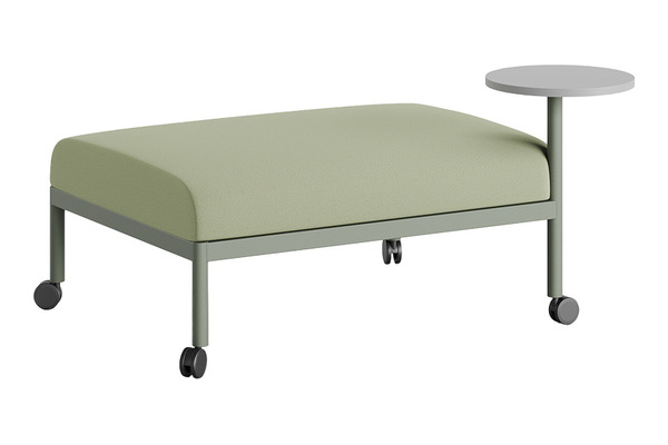 jala mobil sol sehpalı puf 93cm - küçük detay görsel 2