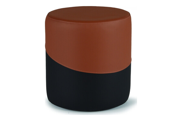 likos deri kaplamalı tekli puf