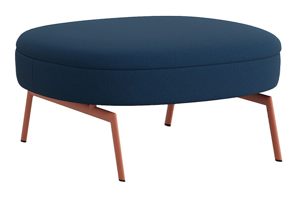 lotera metal ayaklı puf