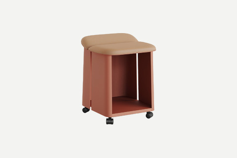 Nao Tekerlekli Modern Puf