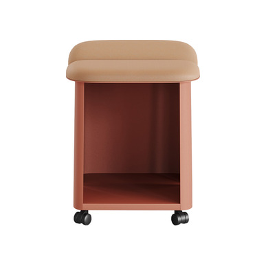 Nao Tekerlekli Modern Puf - küçük detay görsel 2 - Puflar