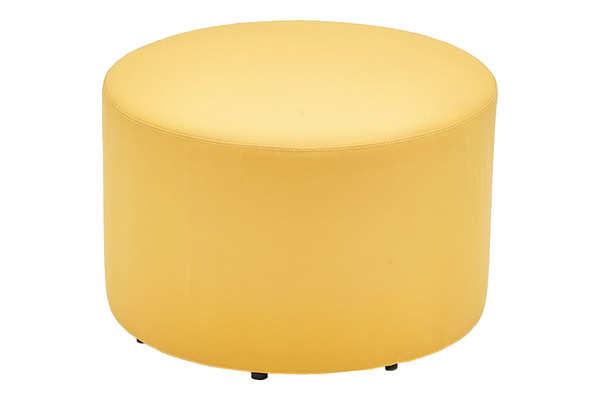 nonen kumaş döşemeli yuvarlak puf