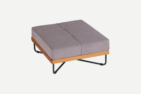 Palla Metal Çapraz Ayaklı Puf