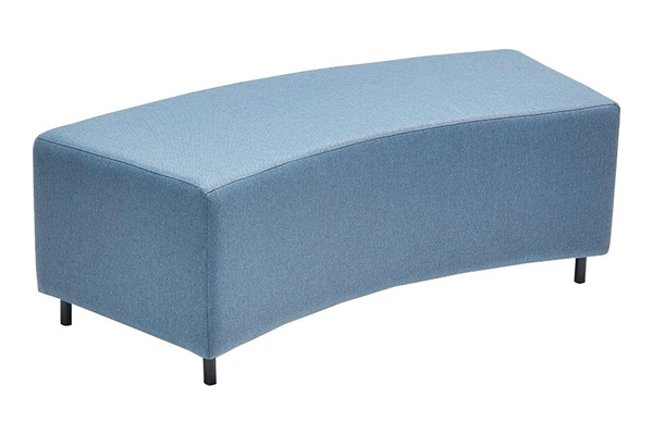 perna kumaş döşemeli dekoratif puf