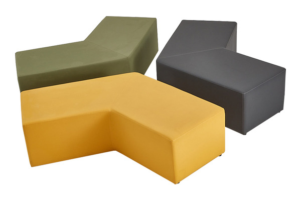 ponos dekoratif renkli puf - küçük detay görsel 3