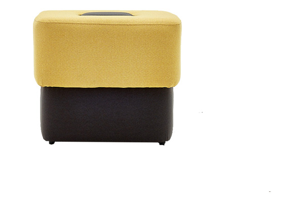 raja kumaş döşemeli dekoratif puf