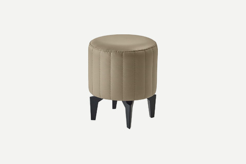 Sopro Dekoratif Minimal Yuvarlak Puf