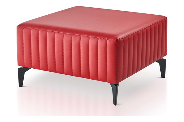 sopro kumaş döşemeli dekoratif kare puf