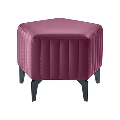 Sopro Kumaş Döşemeli Minimal Beşgen Puf - Puflar