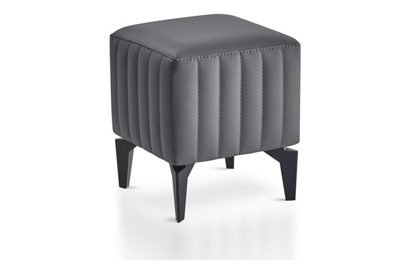 sopro kumaş döşemeli minimal kare puf