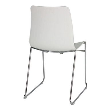 chais krom ayak kolsuz sandalye - küçük detay görsel 2