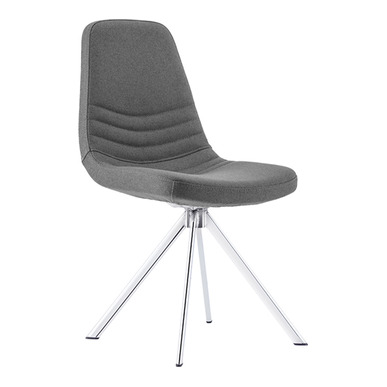 margarida kumaş döşemeli kılıç ayak misafir koltuğu - küçük detay görsel 2