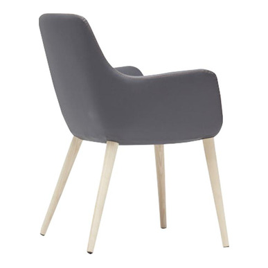 petty ahşap ayak sandalye - küçük detay görsel 3