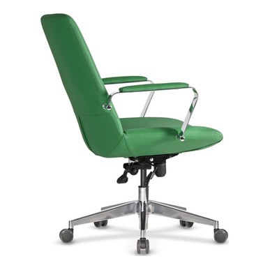 position alüminyum ayak kumaş ve derili toplantı koltuğu - küçük detay görsel 4