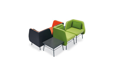 colorido metal boyalı bekleme sehpası - küçük detay görsel 2