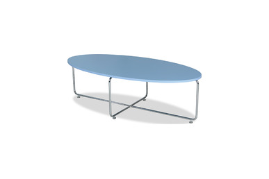 garia dekoratif tel ayaklı elips sehpa