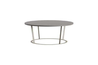 Luxus Dekoratif Metal Ayaklı Yuvarlak Sehpa 90q - küçük detay görsel 2 - Sehpalar