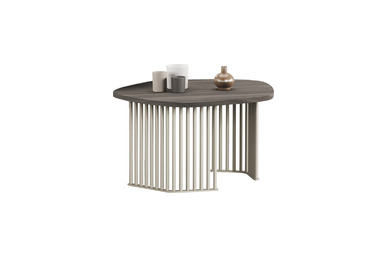 Novno Modern Metal Ayaklı Sehpa 60cm - Sehpalar