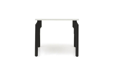 passe antrasit metal ayaklı personel sehpası