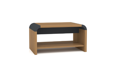 prude ahşap müdür sehpası