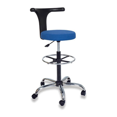 bacconi bel destekli krom tabure