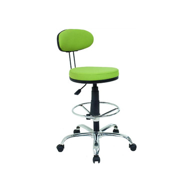 bonofis plastik sırtlıklı krom ayaklı tabure