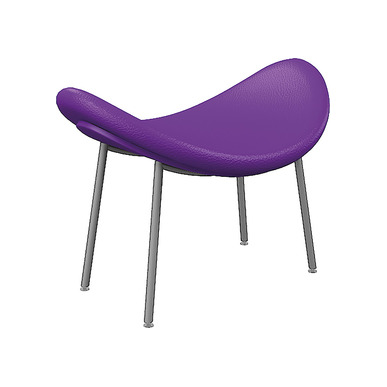 Brink Antrasit Boyalı Ayak Tabure - Tabureler