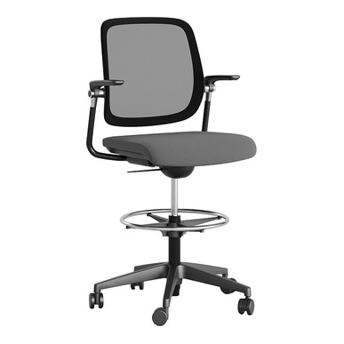 junmo siyah kolçaklı bar taburesi