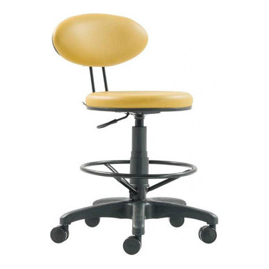 pulp arkalıklı boyalı çemberli tabure