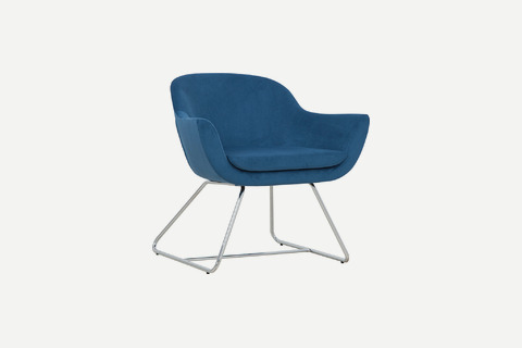Crease Krom Boru Ayak Bekleme Koltuğu