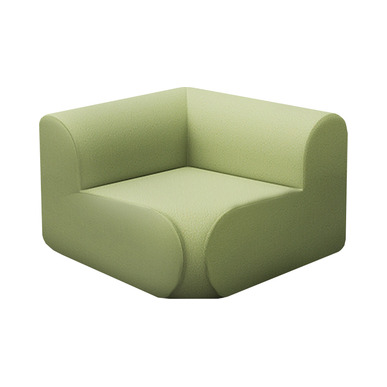 Metrios Kolçaklı Modern Köşe Kanepe 95cm - Tekli Bekleme Koltukları