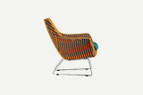 Sillon Krom Ayak Bekleme Koltuğu görsel 3