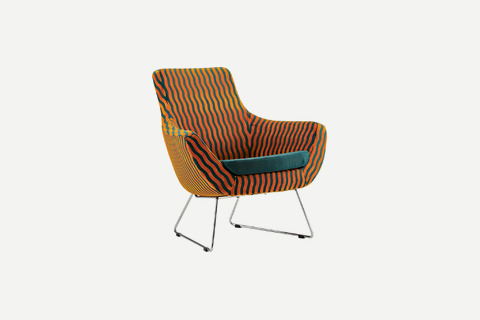 Sillon Krom Ayak Bekleme Koltuğu