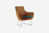 Sillon Krom Ayak Bekleme Koltuğu görsel 1