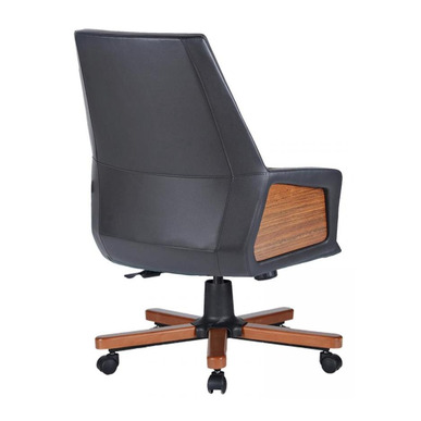 ground cilalı ahşap kol ahşap ayak toplantı koltuğu - küçük detay görsel 2