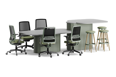 actor kademeli toplantı masası 240 cm