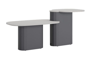 actor kademeli toplantı masası 240 cm - küçük detay görsel 2